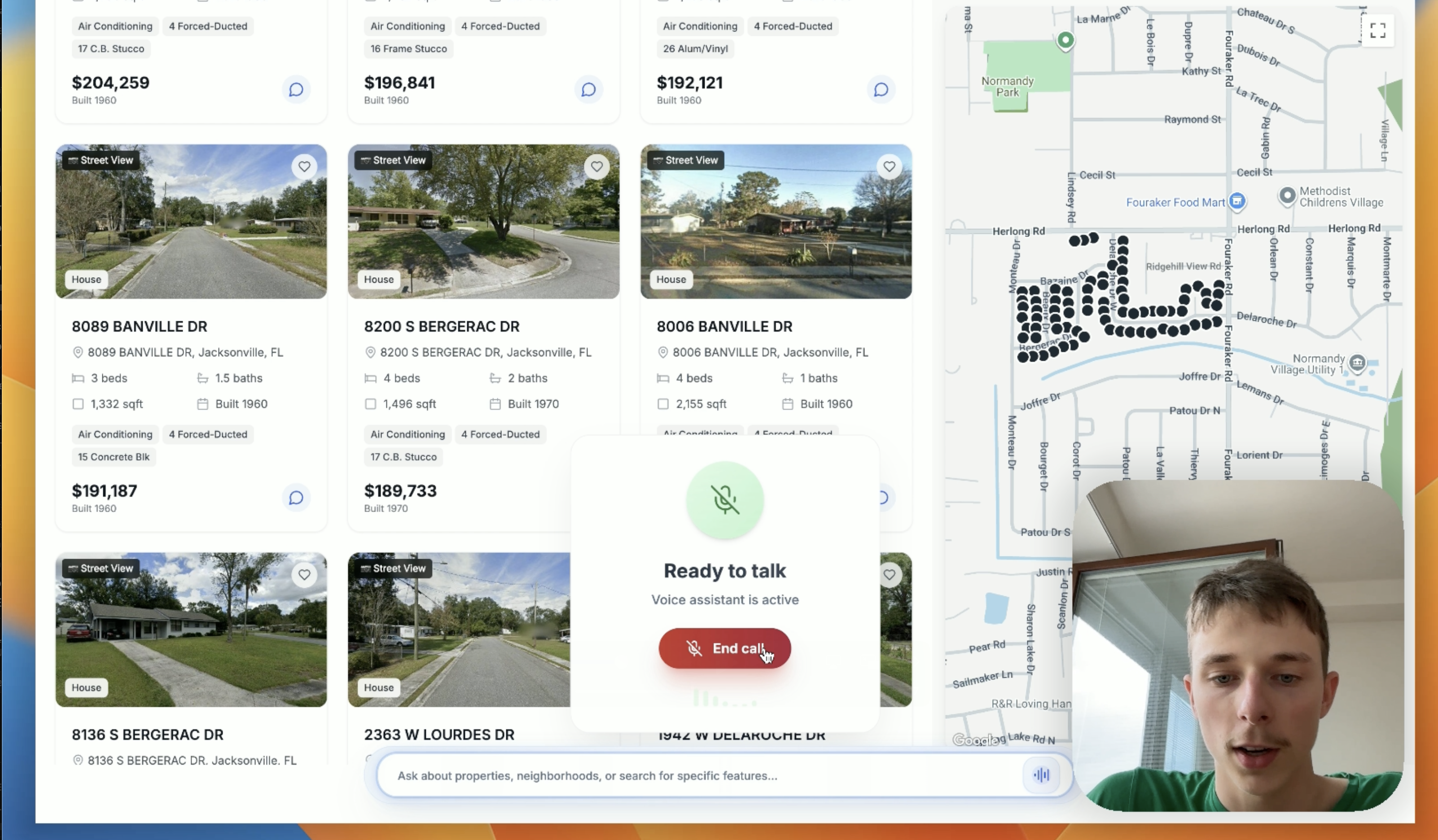 Ozy Properties Platform Screenshot